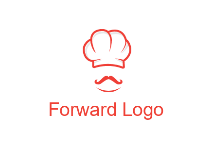 chef with mustache logo
