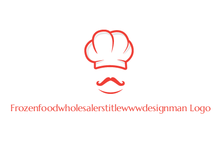 chef with mustache logo