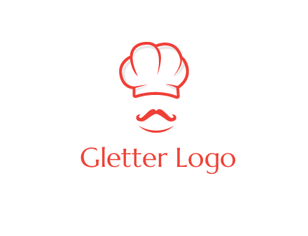 chef with mustache logo
