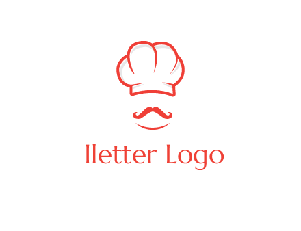 chef with mustache logo