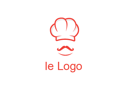 chef with mustache logo