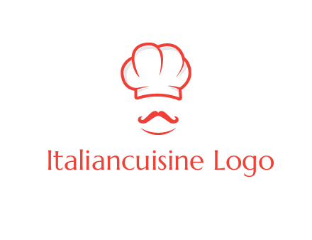 chef with mustache logo