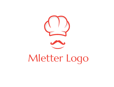 chef with mustache logo