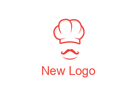 chef with mustache logo