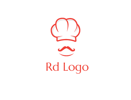 chef with mustache logo