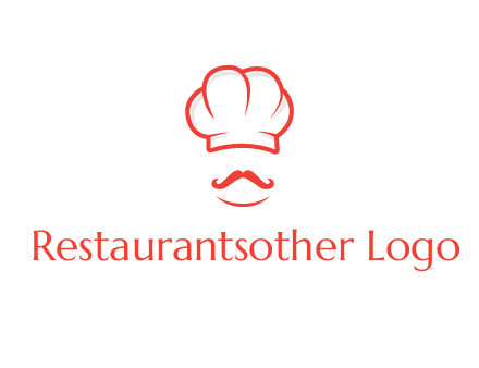 chef with mustache logo