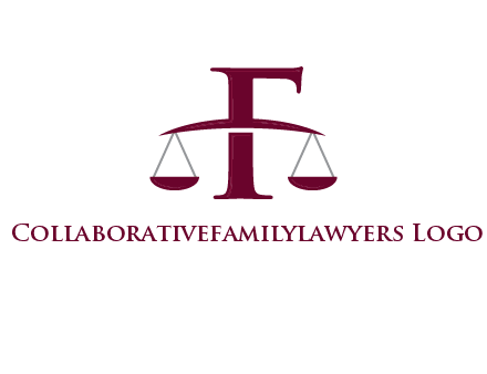 scale incorporated with letter F logo