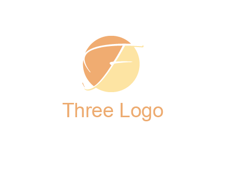 letter F inside circle logo