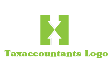 arrows inside Letter H logo