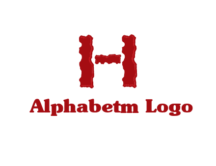 abstract letter H logo