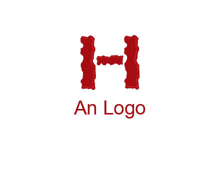 abstract letter H logo