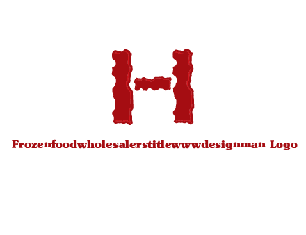 abstract letter H logo