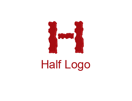 abstract letter H logo