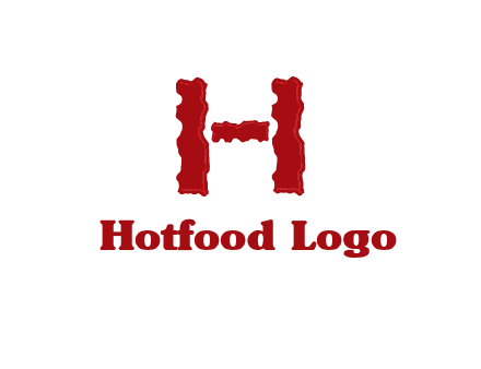 abstract letter H logo