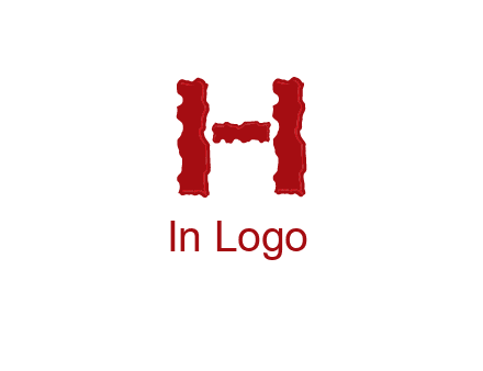 abstract letter H logo