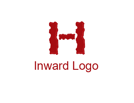 abstract letter H logo