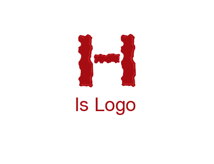 abstract letter H logo