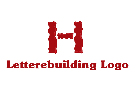 abstract letter H logo