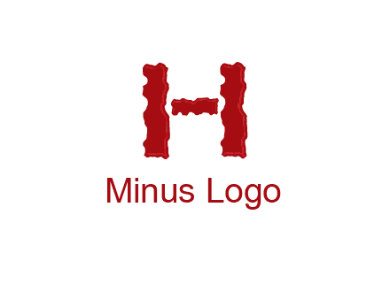 abstract letter H logo