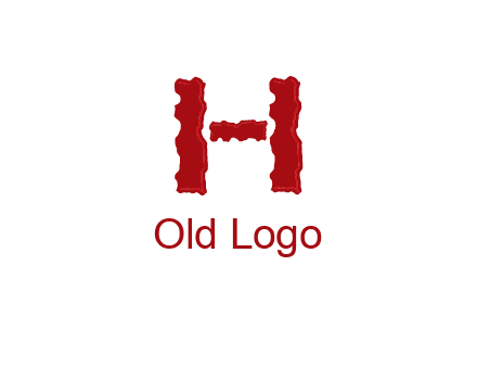 abstract letter H logo