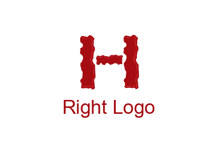 abstract letter H logo