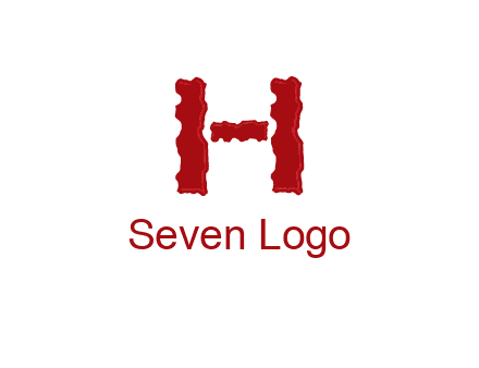 abstract letter H logo