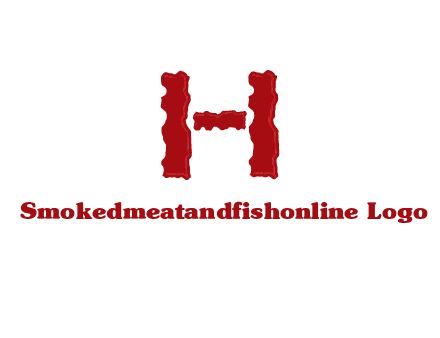 abstract letter H logo