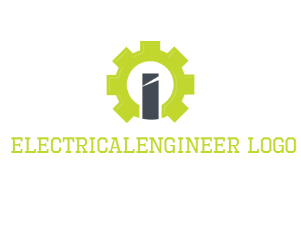 letter i inside gear logo