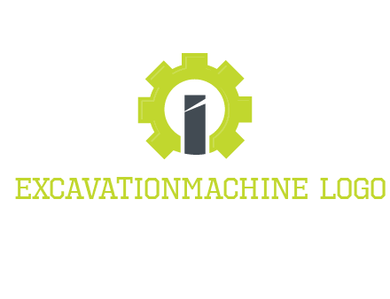 letter i inside gear logo