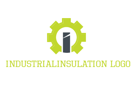 letter i inside gear logo
