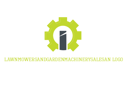 letter i inside gear logo