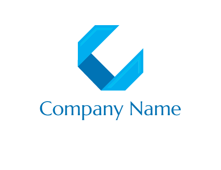 abstract letter c logo