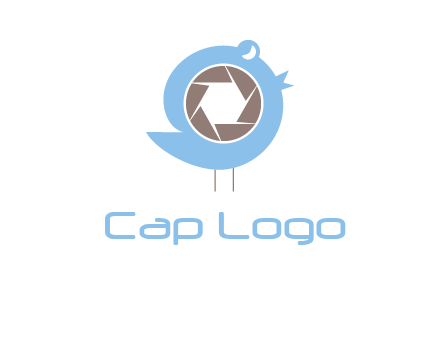 shutter in twitter bird photography logo