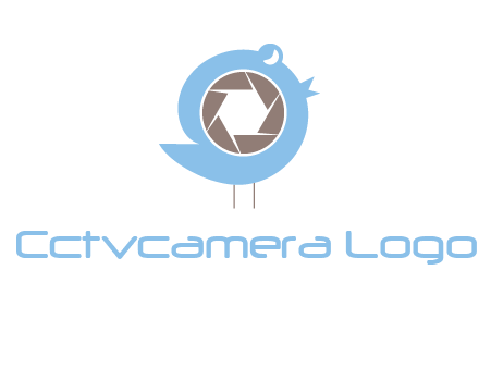 shutter in twitter bird photography logo