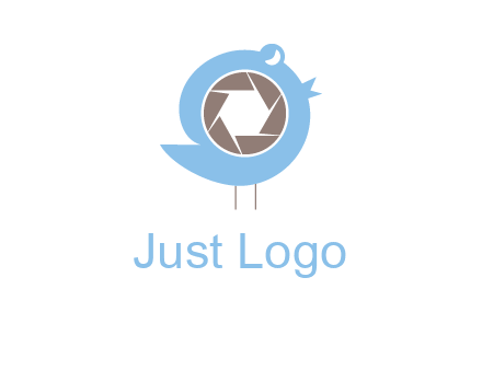 shutter in twitter bird photography logo