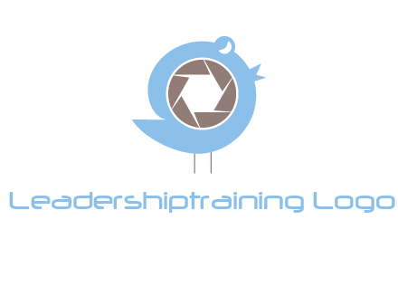 shutter in twitter bird photography logo