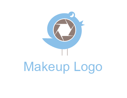 shutter in twitter bird photography logo