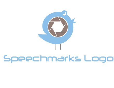 shutter in twitter bird photography logo