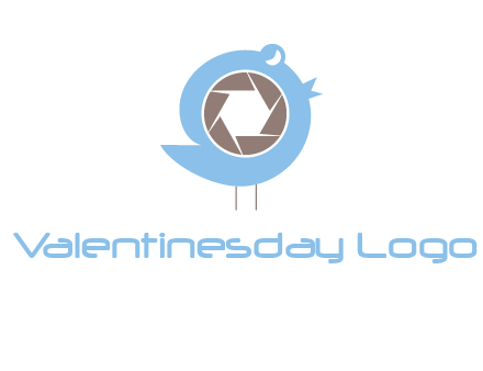 shutter in twitter bird photography logo