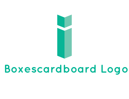 letter i with book logo
