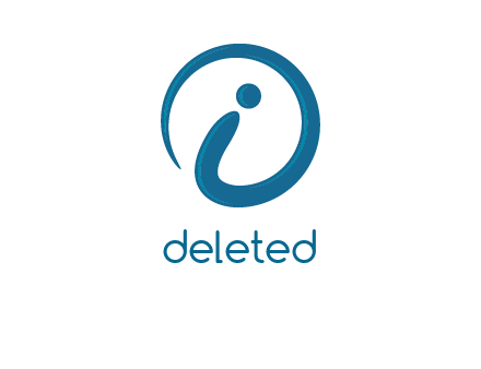 letter i incorporated with circle logo