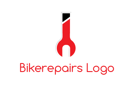 letter i incorporated with open end wrench logo