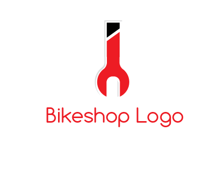 letter i incorporated with open end wrench logo