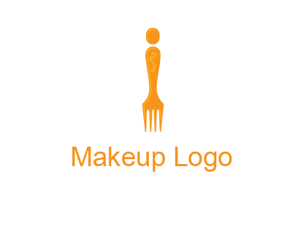 letter i incorporated with fork logo