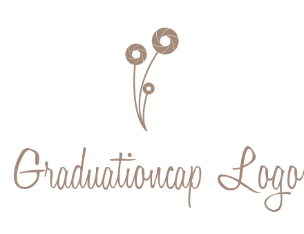 shutters as flowers photography logo