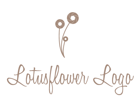 shutters as flowers photography logo
