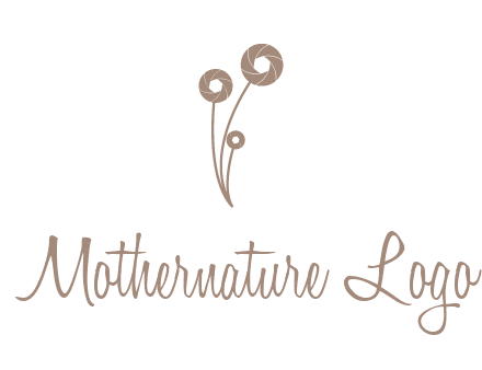 shutters as flowers photography logo