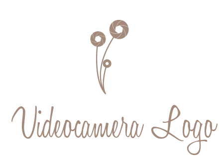 shutters as flowers photography logo