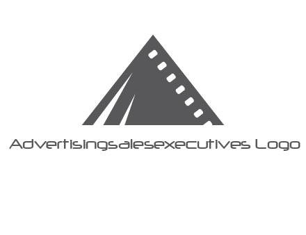 film reel mountain logo