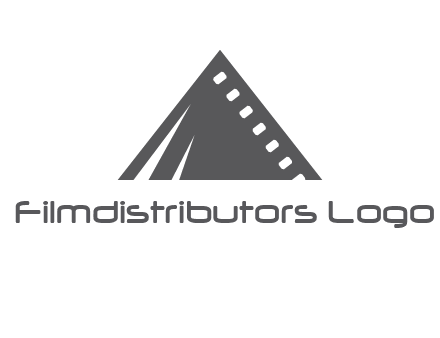 film reel mountain logo